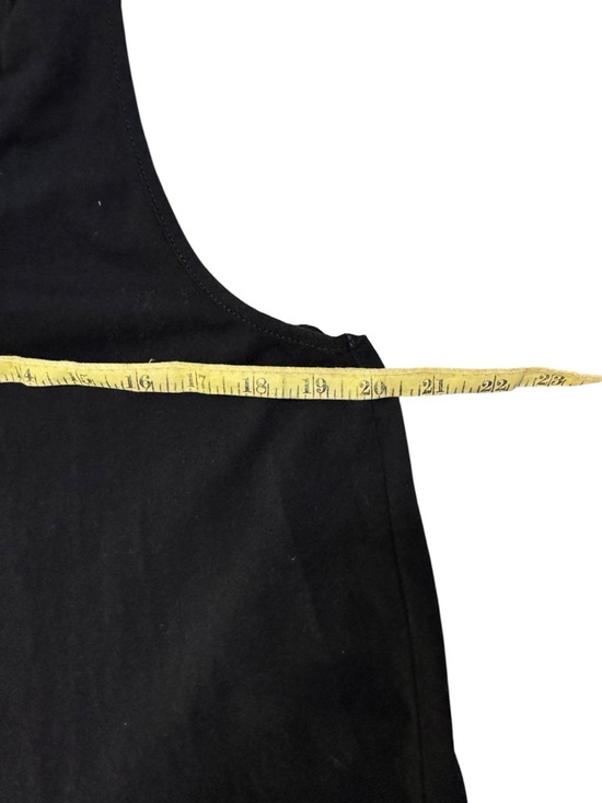 Umgee Black Sleeveless Flared Lace Trim Tank Top Size 1X - Picture 9 of 10